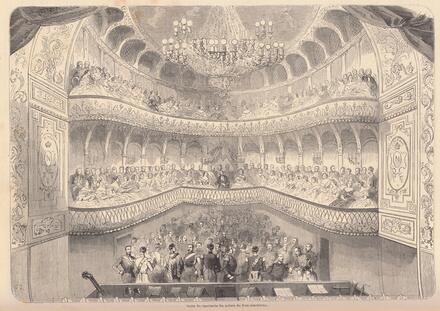 Le Monde illustré, 1858/06/12 [Salle de spectacle du palais de Fontainebleau]