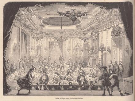 Le Monde illustré, 1858/09/11 [Salle de spectacle de Baden-Baden]