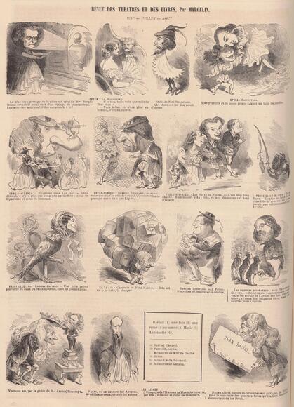 Le Monde illustré, 1858/10/09 [Revue des théâtres et des livres]
