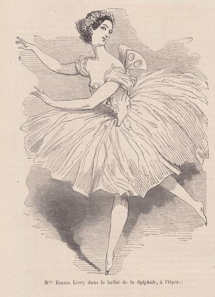 Le Monde illustré, 1858/11/27 [Emma Livry]