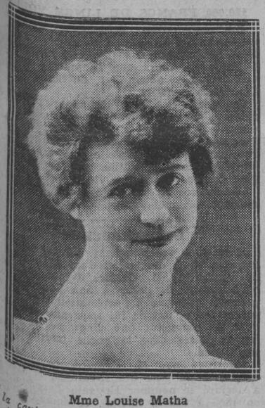 Comoedia, 1927/05/11 [Louise Matha]