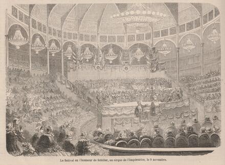 Le Monde illustré, 1859/11/05 [Festival Schiller]