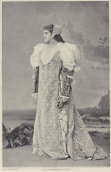 Rose Caron en Desdémone (Othello de Verdi)