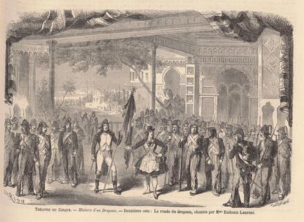 Le Monde illustré, 1860/01/28 [Histoire d’un drapeau]