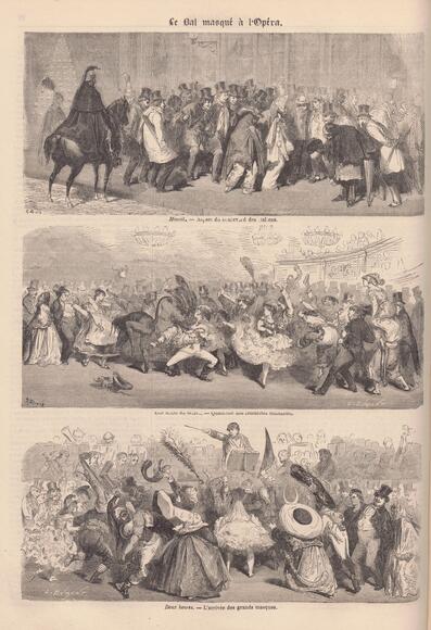 Le Monde illustré, 1861/02/09 [Bal masqué de l’Opéra]