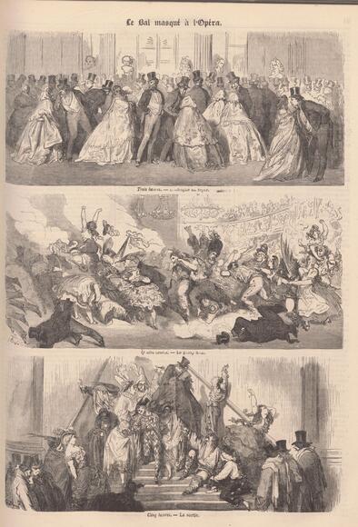 Le Monde illustré, 1861/02/09 [Bal masqué de l’Opéra]
