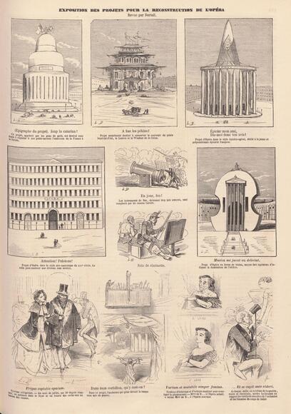 Le Monde illustré, 1861/02/23 [Projets pour l’Opéra]