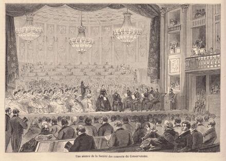 Le Monde illustré, 1861/02/23 [Société des concerts du Conservatoire]