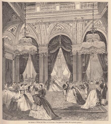Le Monde illustré, 1861/03/02 [Bal à l’Hôtel de Ville]