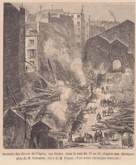 Le Monde illustré, 1861/07/27 [Incendie des décors de l’Opéra]