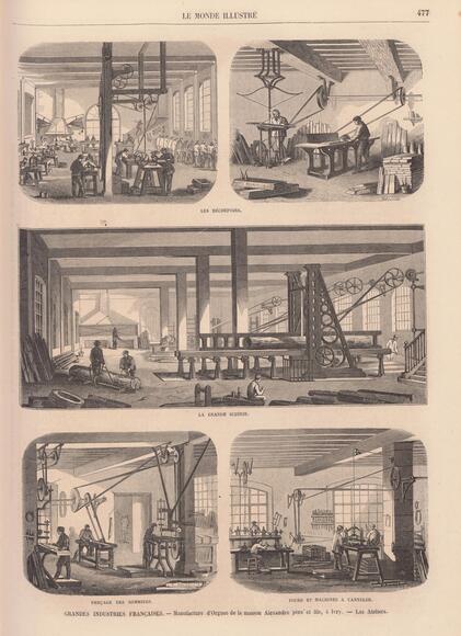 Le Monde illustré, 1861/07/27 [Manufacture Alexandre]