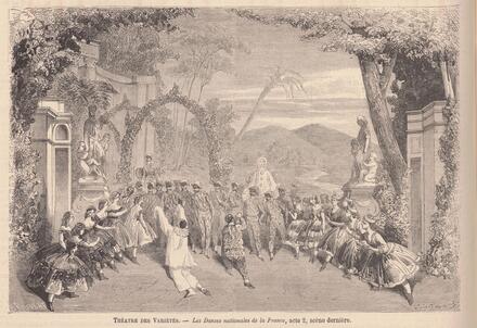 Le Monde illustré, 1861/09/07 [Les Danses nationales de la France]