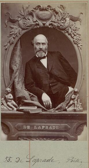 Victor de Laprade (photographie atelier Nadar)