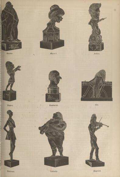 Statuettes de Dantan