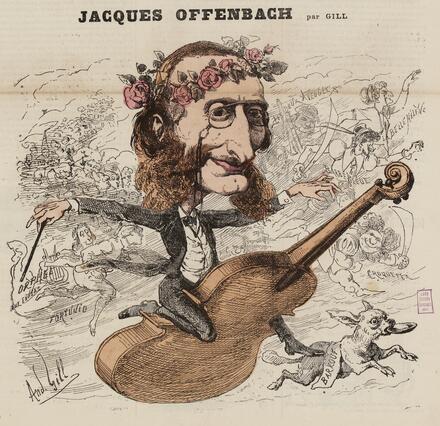 Jacques Offenbach (par Gill)
