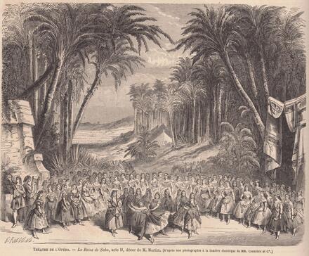 Le Monde illustré, 1862/03/08 [La Reine de Saba]