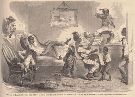 Le Monde illustré, 1862/04/05 [Esclaves américains]
