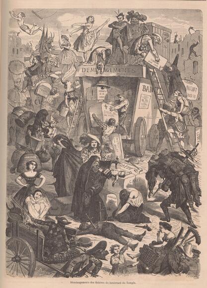Le Monde illustré, 1862/05/17 [déménagement des théâtres]