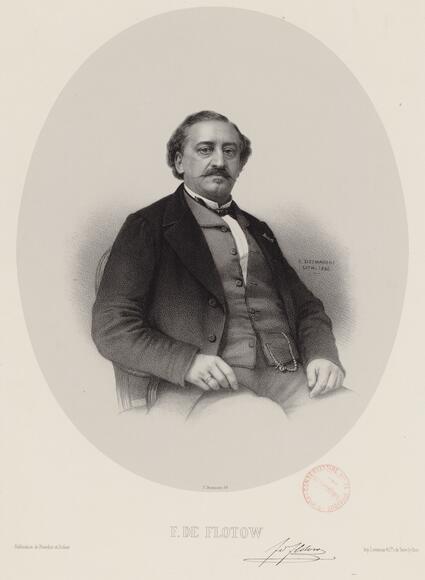 Friedrich von Flotow (par Desmaisons)