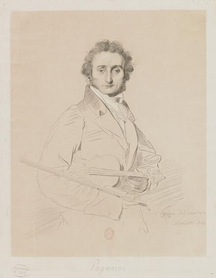 Niccolò Paganini (par Ingres)