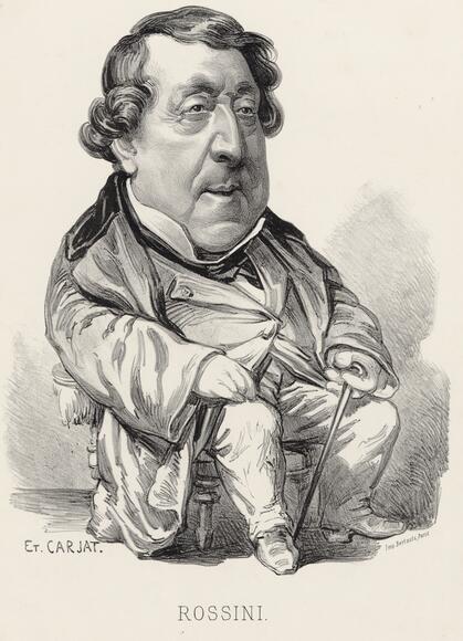 Gioachino Rossini (par Carjat)