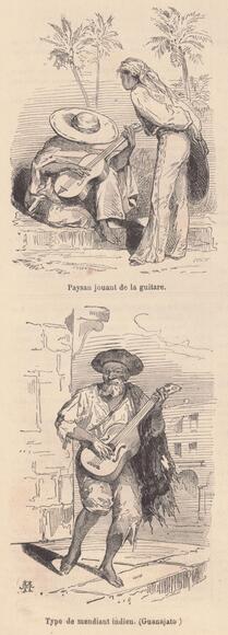 Le Monde illustré, 1864/03/12 [musiciens mexicains]