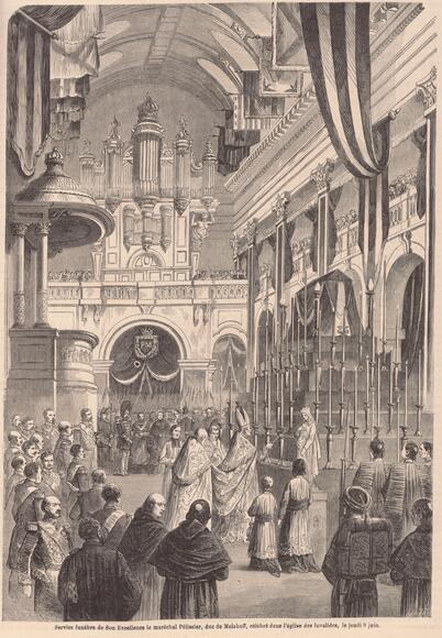 Le Monde illustré, 1864/06/18 [orgue des Invalides]