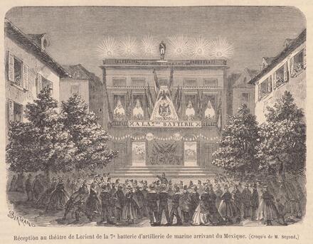 Le Monde illustré, 1864/09/03 [théâtre de Lorient]