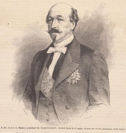 Le Monde illustré, 1865/03/18 [le duc de Morny]