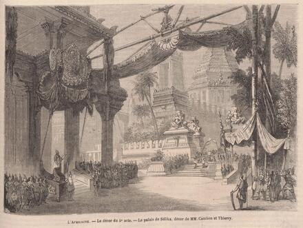 Le Monde illustré, 1865/05/06 [décor de L’Africaine]