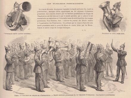 Le Monde illustré, 1865/11/11 [fusiliers poméraniens]