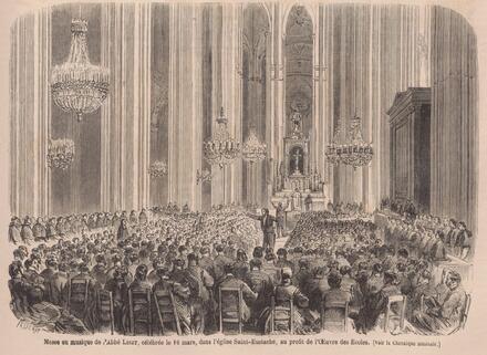 Le Monde illustré, 1866/03/24 [Messe en musique de Liszt]