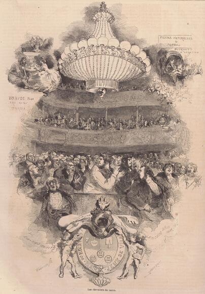 Le Monde illustré, 1866/04/07 [La claque]