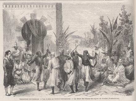 Le Monde illustré, 1867/07/27 [Arabes au théâtre international]