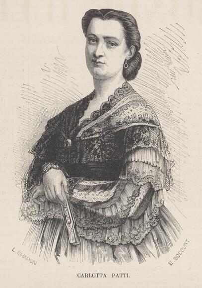 Le Monde illustré, 1867/09/28 [Carlotta Patti]