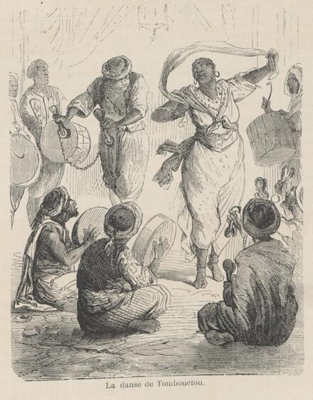 Le Monde illustré, 1867/10/19 [danse de Tombouctou]