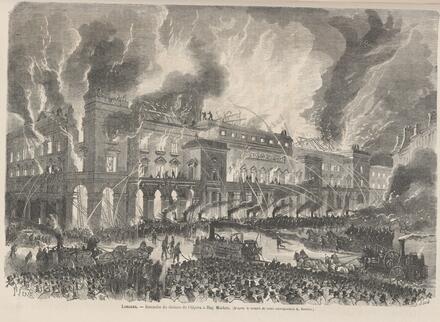 Le Monde illustré, 1867/12/21 [Incendie de l’Opéra de Londres]