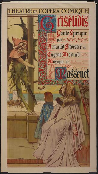 Affiche pour Grisélidis de Massenet