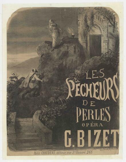 Les Pêcheurs de perles (affiche)