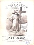Page-de-titre-de-la-melodie-religieuse-Au-pied-d-un-crucifix-Hugo-Lacombe